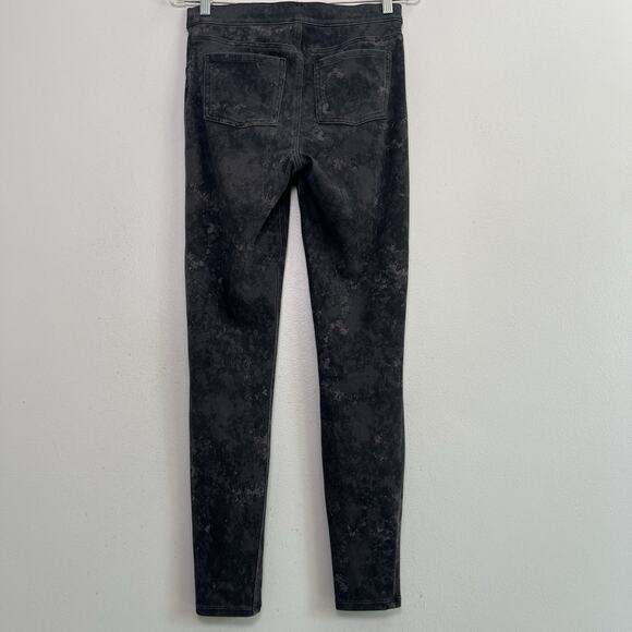 Spanx Women's Pull On Paint Splatter Pants Sz M Tall Gray Marble - Picture 9 of 11